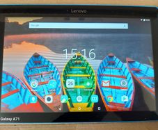 Lenovo 10.1 inch Tablet, Model TB-X103F, 16GB, Blue Back, and in excellent cosmetic condition