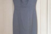 Grey fitted dress