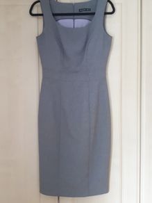 Grey fitted dress