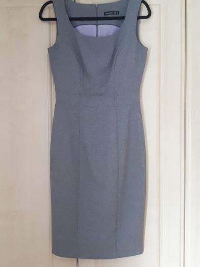Grey fitted dress
