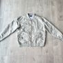 ASSTSERIES Mens 3XL Grey Nylon Bomber Jacket Image 6