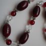 Long necklace,Jewellery,Red necklace Image 8