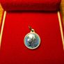 Blue Virgin Mary Medal Image 2