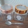 Glass storage Set of 5 jars Image 2