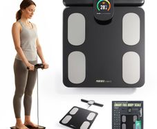 Phoenix Fitness Smart Body Composition Scale Bluetooth Digital BMI & Body Fat Analyzer with 29 Metrics USB-C
