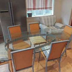 Dining table and 6 chairs