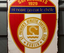 St Pats Tin Metal Sign