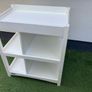 Mamas & Papas White Baby Changing Table with Storage Shelves Image 3