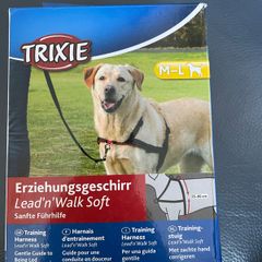 dog Harness Lead 'N' Walk Soft trixie size M-L BNIB