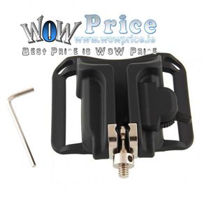 Waist Belt Buckle Button Mount Clip