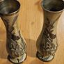3 X Pairs Of Vases. Porcelain And Metal All In Good Condition. See Photos For Same. Image 3