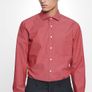 Seidensticker Men's Business Shirt, Non-Iron, Red, Size XXL / 45 Image 2