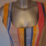 Zara elastic multi colour top size L UK 12/14 EU40/42 Perfect condition Postage included Image 4