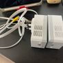 TP-Link TL-PA4010PKIT AV600 Passthrough Powerline Adapter, 100Mbps Powerline Network Adapters with Ethernet Ports, Integrated Power Socket, Power-Saving Mode, Pair Button, Plug and Play, UK Plug Image 2