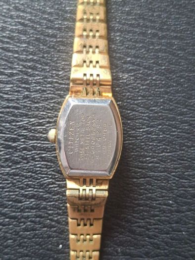 Lovely Vintage 1980's Ladie's Citizen Gold Plated Quartz Cocktail Japanese made Wristwatch