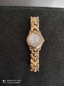 Ladies Citizen gold tone watch
