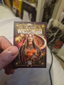 WWE WORLD 2026 Nia Jax 109 of 249 Topps Wrestlemania 42 Exclusive Card