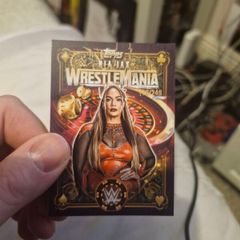 WWE WORLD 2026 Nia Jax 109 of 249 Topps Wrestlemania 42 Exclusive Card