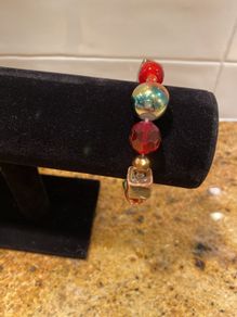 Beaded Elasticated Bracelet