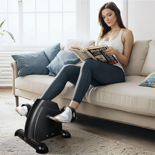 Mini Exercise Bike Portable Home Pedal Exerciser Gym Fitness Leg Arm