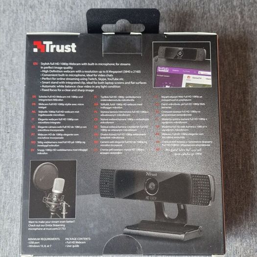 Trust Vero Streaming Webcam 1080p