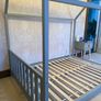Double House Shaped Kids Bed Image 2