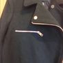 Primark green biker jacket (free postage) Image 5