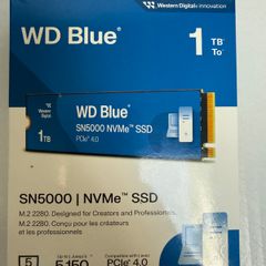 Western Digital Blue SN5000 NVMe 1TB hard drive