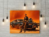 Ana Taylor Joy as Furiosa in Max Max movie printed picture on pvc foamex board