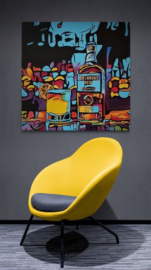 Original hand paint picture, acrylic painting by Strzala
