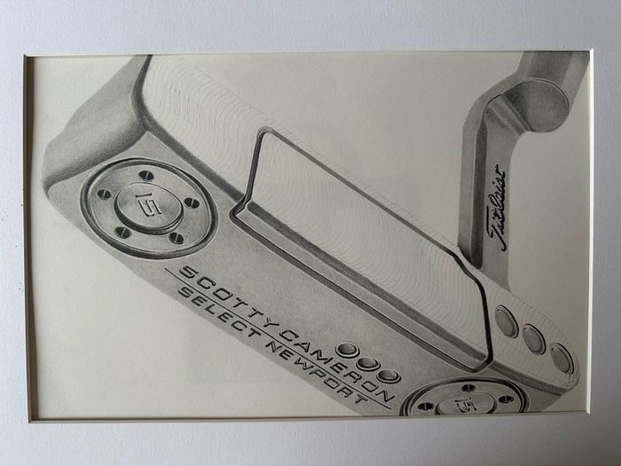 Drawing - Scotty Cameron Putter