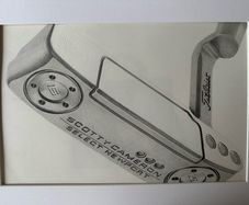 Drawing - Scotty Cameron Putter