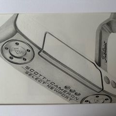 Drawing - Scotty Cameron Putter