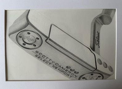 Drawing - Scotty Cameron Putter