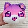 Aphmau  approx. 11"- length Mystery MeeMeow Large Plush Series 2 Mermaid Cat Used Please see photos Image 4
