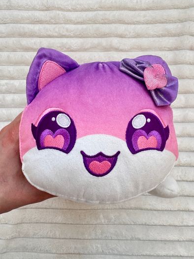 Aphmau  approx. 11"- length Mystery MeeMeow Large Plush Series 2 Mermaid Cat Used Please see photos