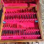 1950s Siam Thailand Brass Embossed Cutlery Set Image 4