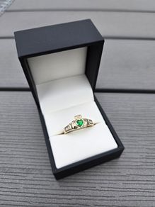 9ct Yellow Gold Claddagh Ring