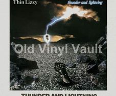 Thin Lizzy Promo Poster Thunder And Lightning Irish Tour Dates A3 Size Reproduction