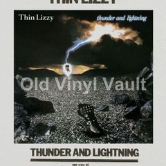 Thin Lizzy Promo Poster Thunder And Lightning Irish Tour Dates A3 Size Reproduction