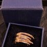 Swarovski Rose Gold Plated Ring Image 4