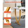 Executive Desk, 160 cm W x 80 cm D Large Office Desk, Modern Computer Table Conference Meeting Room Table Image 2