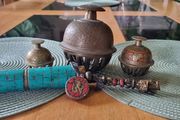 Vintage Tibetan Bells with Amulet