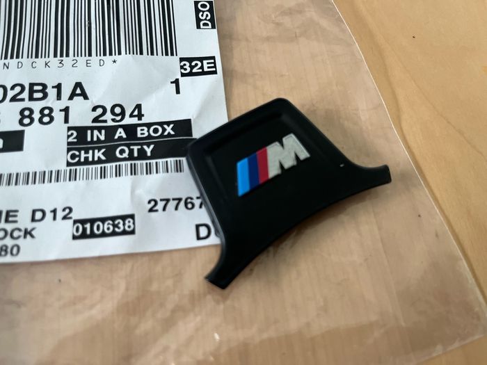 BMW M Design brake clips
