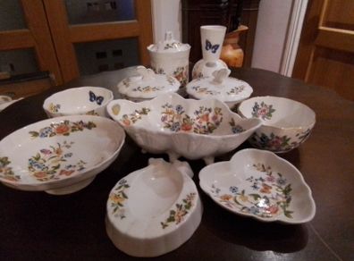 A Collection of Aynsley China Pieces