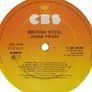 JUDAS PRIEST British Steele original 1980 Irish vinyl record in vg+ condition Image 3