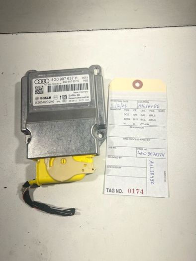 Audi A6 C7 4g 2013 Acceleration Esp Yaw Rate Control Module Sensor 4g0907637h A3l3b49g