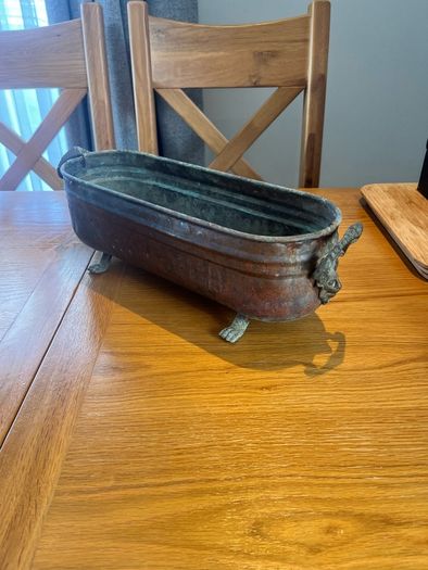 Antique Copper Planter