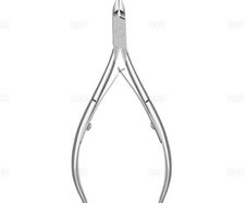 Professional Nail Cuticle Nipper Cutter Remover Trimmer - SILVER