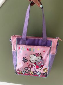 Sanrio Hello Kitty Pink & Purple Tote Bag